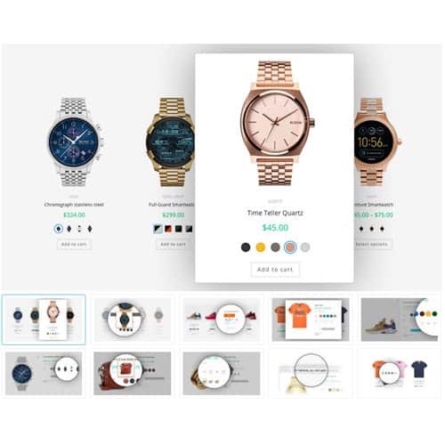 WooCommerce variation swatches