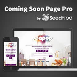 SeedProd Coming Soon Pro WordPress Plugin